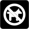 No Dogs Allowed Clip Art